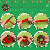 50PCS New Two Color Twisting Stick DIY Handmade Strips Craft Wool Top Stick Children