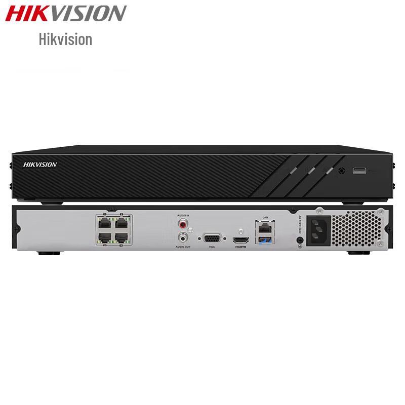 

Hikvision 4-Channel PoE HD NVR Surveillance System CN plug (adapter included)