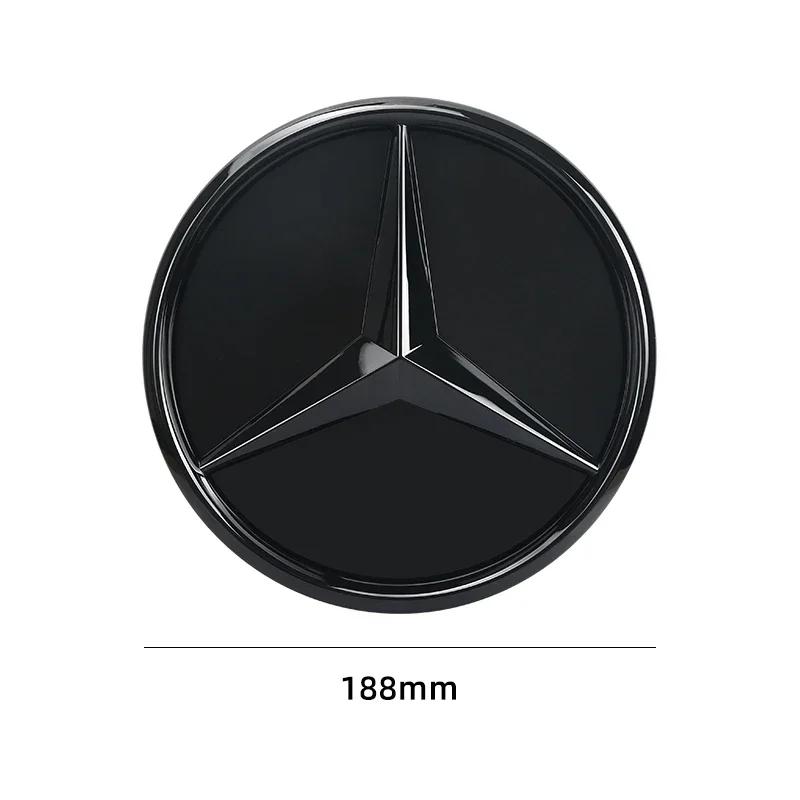 Griglia Frontale 3D 188mm Emblema Stella Badge Per Mercedes-Benz Classe C 2014-2018 GLC Emblemi Auto