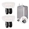 1 Pair  8 Porous Wheel Suitcase Luggage Replacement Casters for Travel Bags Large Size