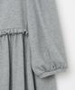 Milo Woman Puff Sleeve Jersey Dress [Melange Grey]