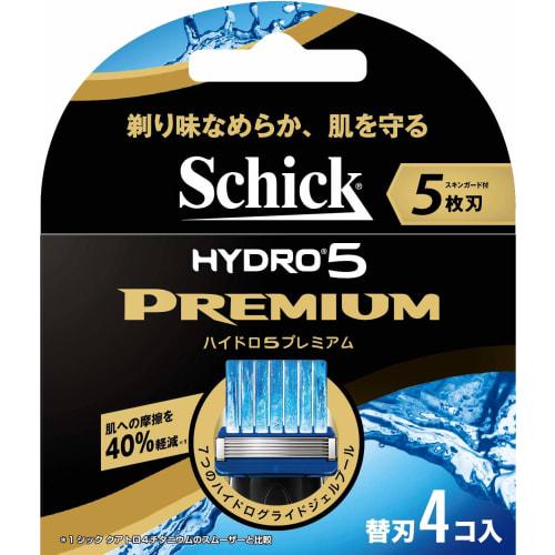 

Бритва Schick 5 Blades Hydro 5 Premium со сменными лезвиями, 4 шт.