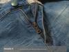 Men's Retro Harem Jeans with Pockets and Elastic Cuffs