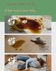 Disposable Stain-Removing Kitchen Floor Mat: Self-Adhesive, Oil & Water-Absorbing, Thickened, Odorless, Non-Slip Design.