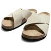 Zara Fashionable Comfortable EVA Anti-Rubbing Slide Sandals Men Footwear White 12753520002