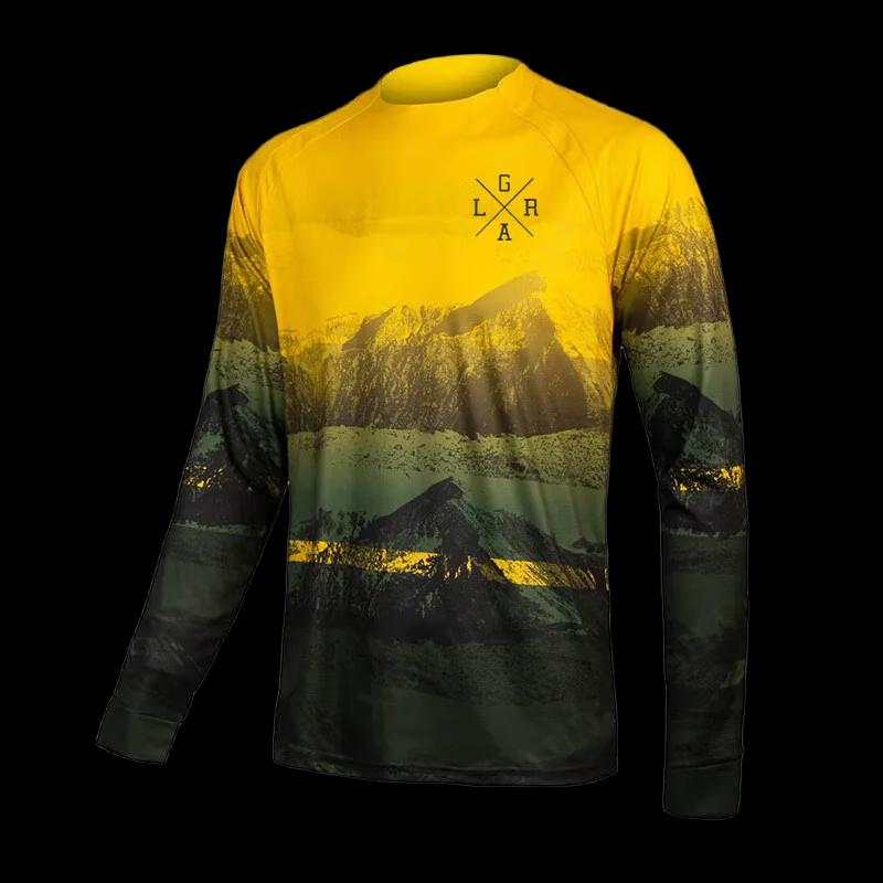 Lishixia Unisex Long Sleeve Breathable Cycling Jersey