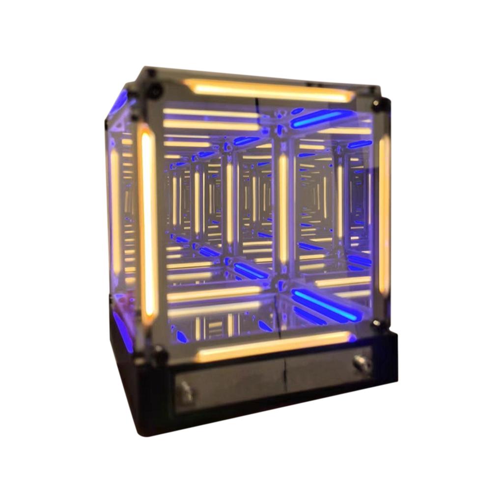 4D Mirror Lamp Desktop Decoration, Desktop Ornaments