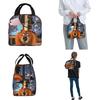 Grizzy und die Lemminge Zeichentrick Isoliertische Lunchtasche Lebensmitteltasche Tragbare Kühlbox Thermische Bento-Box Für Schule Büro