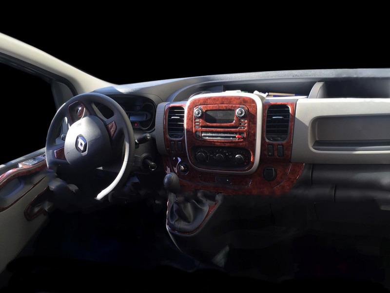 

Накладка на торпеду Алюминий для Fiat Talento 2016- гг