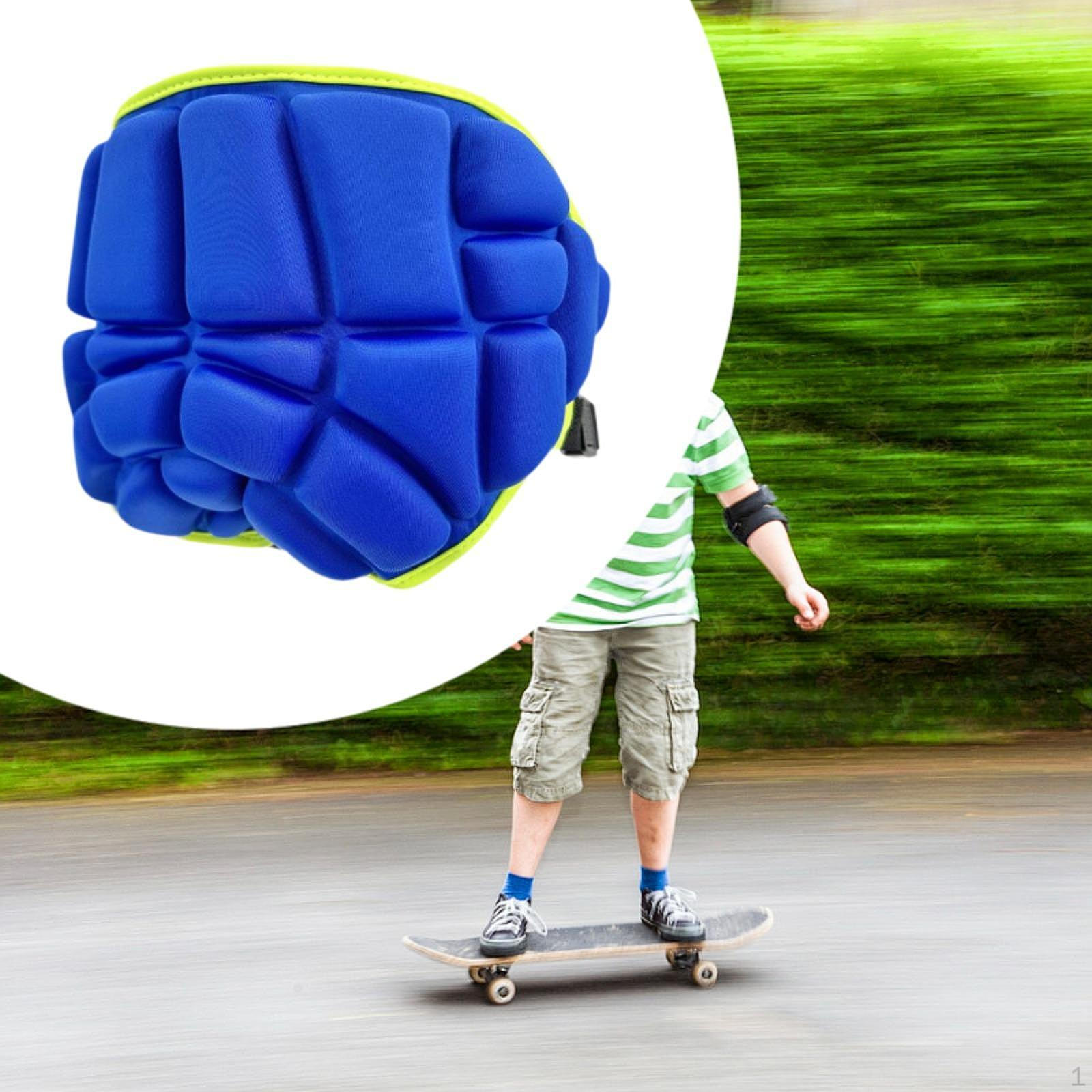 

Лыжная защитная подушка для снаряжения, легкая защита для бедер, портативная подушка для копчика Kids синий