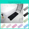 Pvc Ecofriendly Bath Mat With Bubbles And Drainage Holes For Home Shower Use