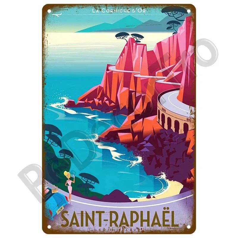 

Vintage Metal Wall Sign for Beach Decor Ideal for Beach Bar Beach House As Seaside Decorative Plaque Displaying Summer Theme 20x30cm