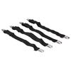 4Pcs   Bed Sheet Fasteners Suspenders Elastic Sheet Band Straps Clips Holder