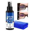 Anti-Beschlag-Spray 30ml Tragbares Anti-Beschlag-Spray Mehrzweck für Schutzbrillen Brillen Helme Autoglas Sichtverbesserer Langanhaltende Beschlagfreiheit