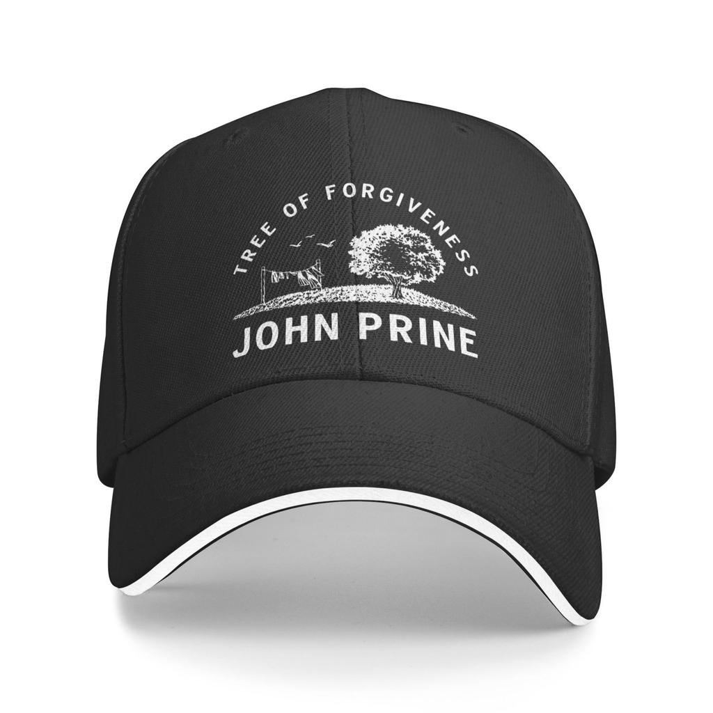 Cappello John Prine Unisex Moda Retro Regolabile Cappello in Denim Cappellino da Baseball Quattro Stagioni Cappellino Snapback Unisex Taglia Unica