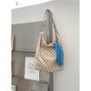 New casual polka dot bag women's cotton cloth trend original large-capacity tote bag lazy commuter shoulder bag women