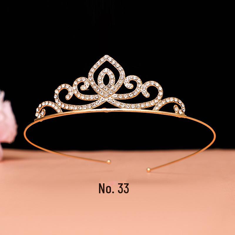 Kinder Prinzessinnenkrone Kopfschmuck - Stilvolles Event-Performance-Accessoire