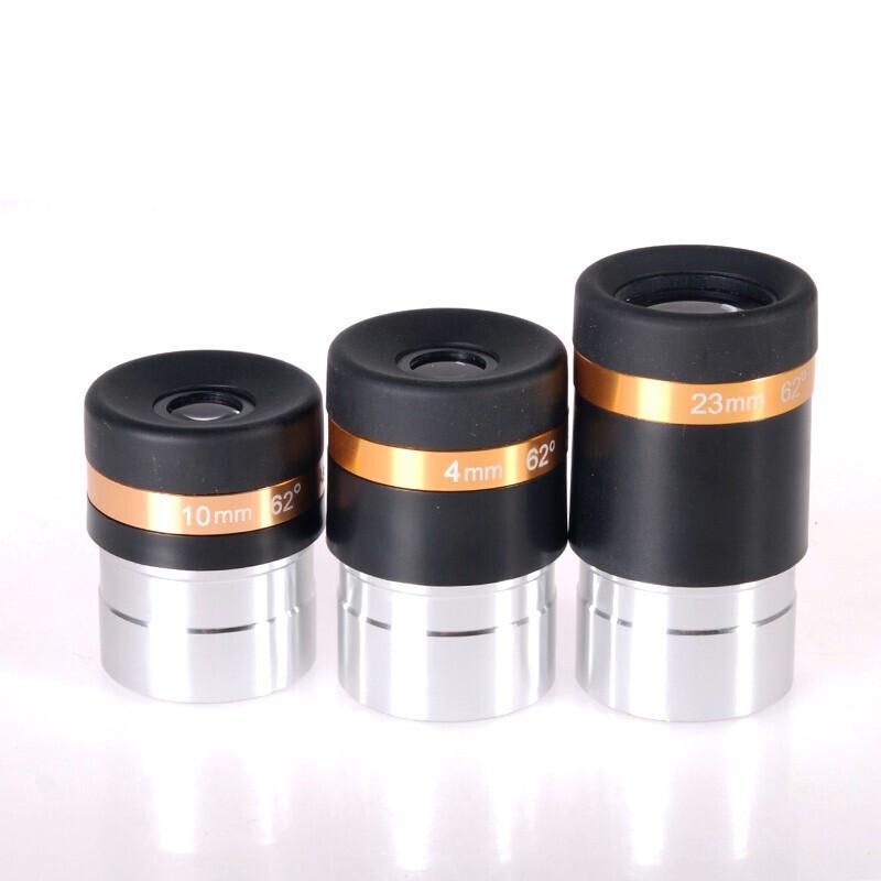 62° Aspherical Wide-Angle HD Eyepiece for Telescopes - High Magnification Accessory