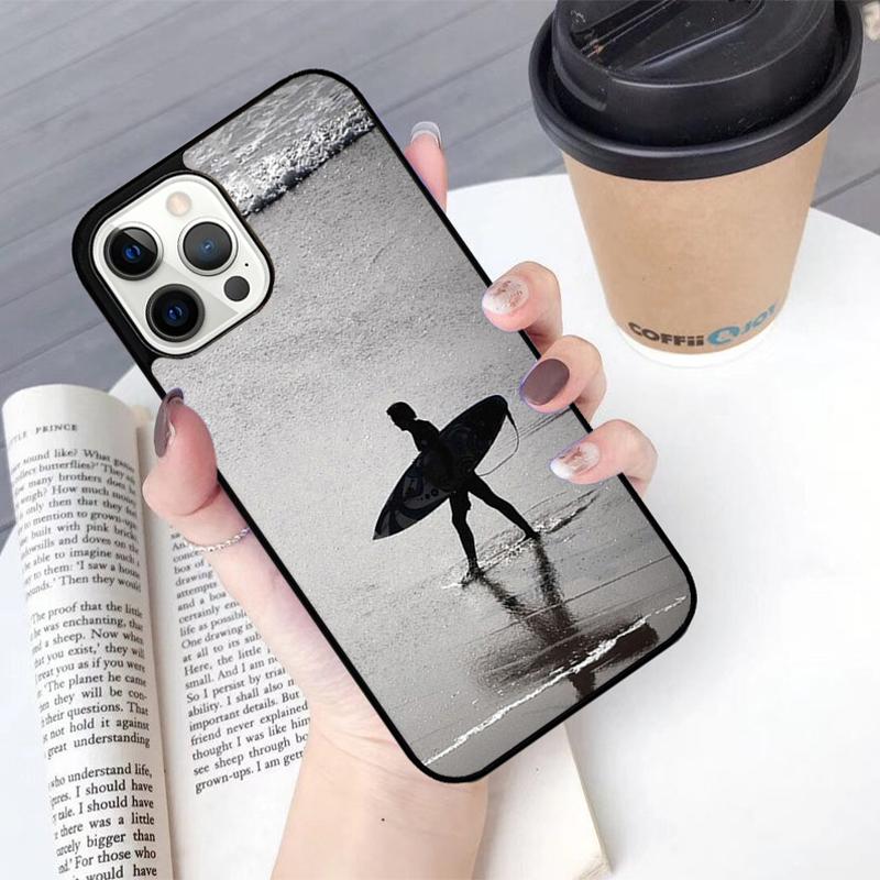 Surfer Surf Hang Loose Shaka Phone Case For iPhone 17 Air 13 12 14 15 16  Cover For Apple Pro Max Plus Coque