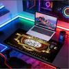 Custom Name Personalized Ajax Pattern Mousepad, Laptop PC Desk Mat, Decorative Desk Mat for Home Keyboard Pad Gift