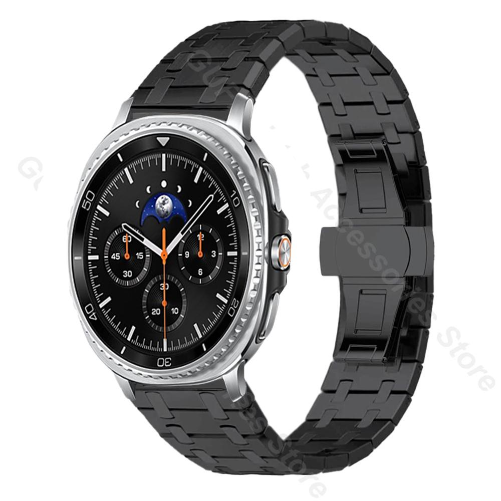 No Gaps Stainless Steel Band for Samsung Galaxy Watch 8/8classic Metal Luxury Bracelet For SAMSUNG Galaxy Ultra 2025 Men Straps
