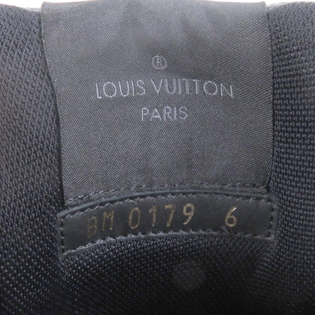 Ausgezeichnete LOUIS VUITTON Low-Cut-Sneaker Harlem-Linie Richelieu Damier Gebraucht