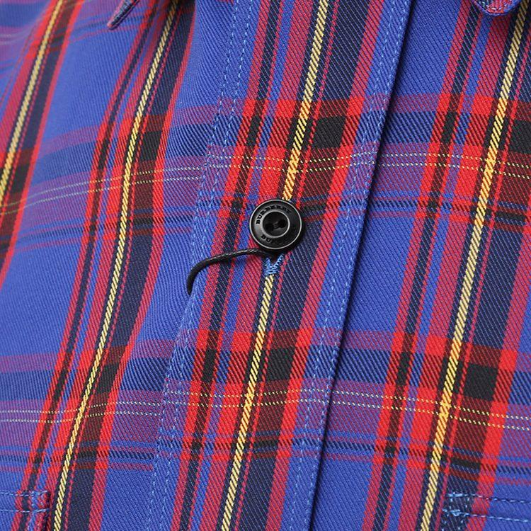 Burberry Shirt Men's Blue Red Plaid 80031411