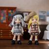 Niannyyhouse OB11 Size Obitsu Doll 11cm Body Compatible School Uniform Set BJD Doll Outfit (Hat, Shirt, Vest, Tie, Pants, Skirt, Shoes, Socks) 1/12