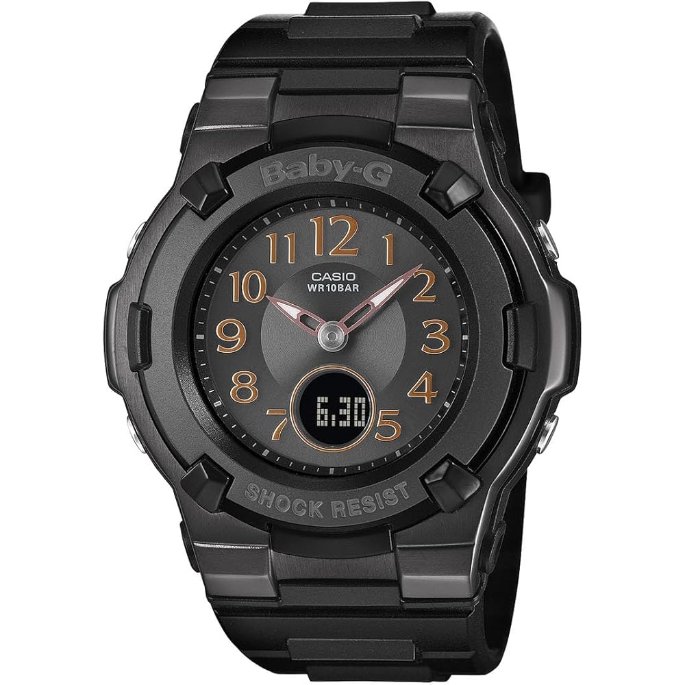 Casio Baby-G Solar Radio-Controlled Watch BGA-1100DC-1AJF Women s Black