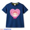 KPop Demon Hunters Children's Cartoon Print T-shirt