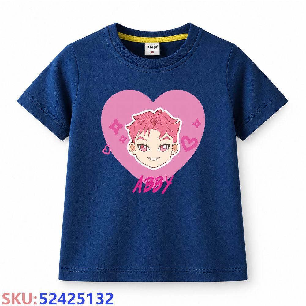 KPop Demon Hunters Children's Cartoon Print T-shirt