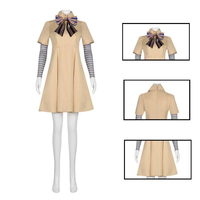 Unique M3gan Film Character Adults Cosplay Costume Party Dress