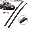 26"+19" Frameless Wipers for Velar, Evoque L551, F-Pace, I-Pace, Discovery Sport
