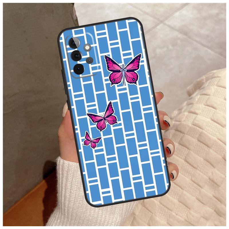 Beautiful Butterfly For Samsung Galaxy A12 A32 A52 A22 A16 A26 A36 A56 A06 A55 A35 A15 A54 A34 A14 A13 A53 Case