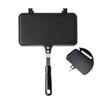 Heat-resistant Breakfast Sandwich Baking Pan Double-Sided Sandwich Maker Toast Frying Pan  Bread
