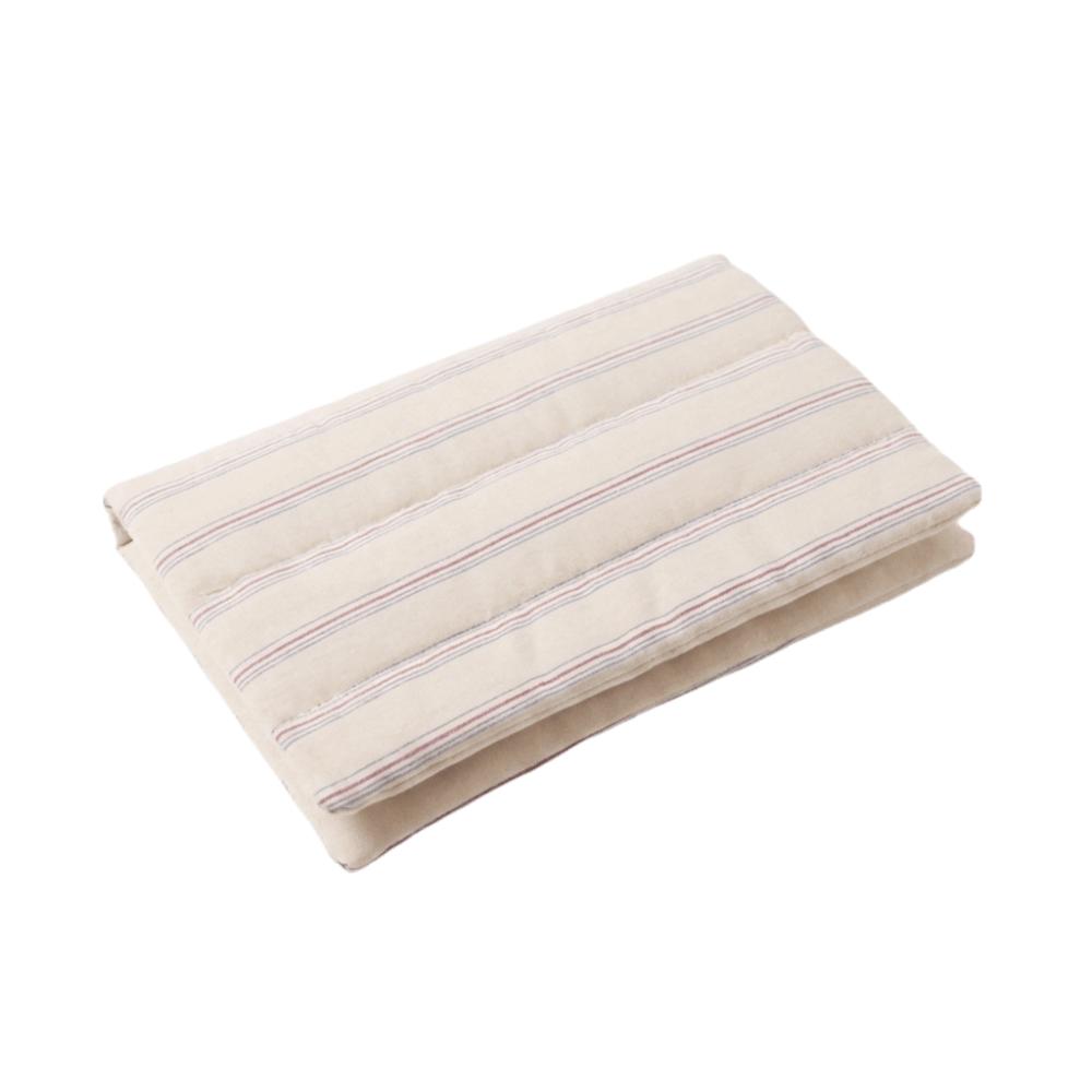 Quilted Fabric Book Cover Stripe Diary Book Jacket Cute Polka Dot Book Protector Student