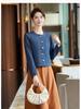 Women's 2025 Versatile Slim Fit Blazer & Skirt Set - Casual Solid Color Suit