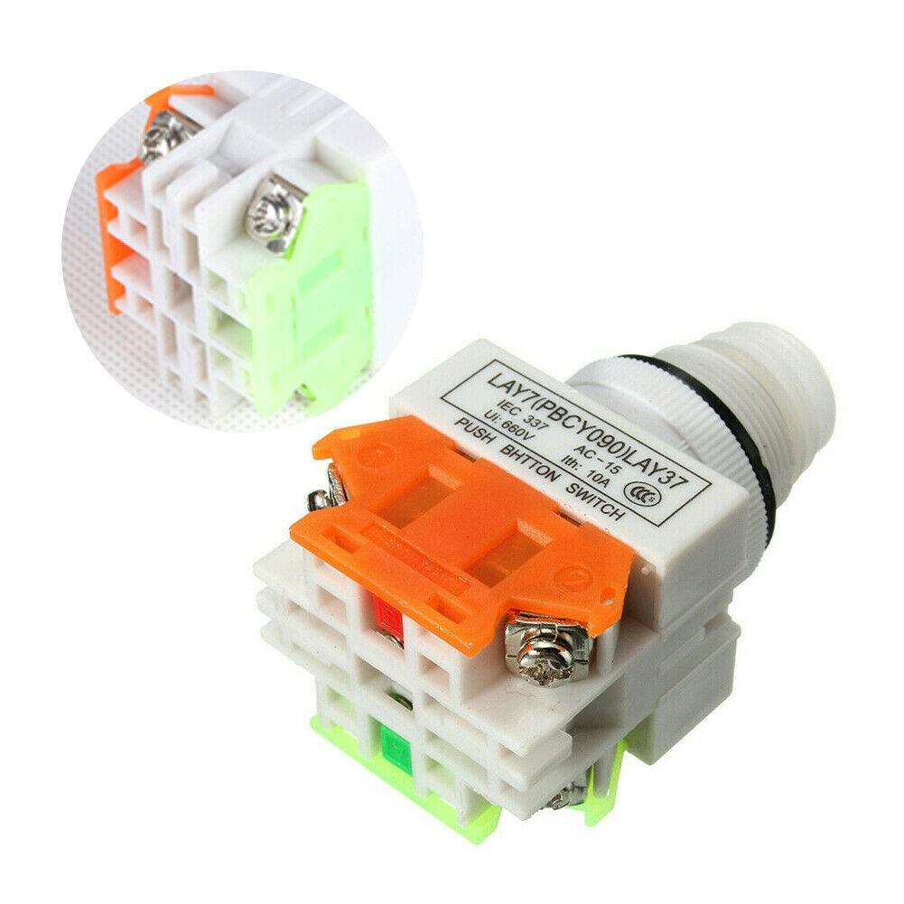 2021 New Tool Button Switch Box Control DPST Emergency Stop Push