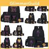Trendy Nba Backpack For Boys Cartoon Print Suitable For 16-inch Laptops