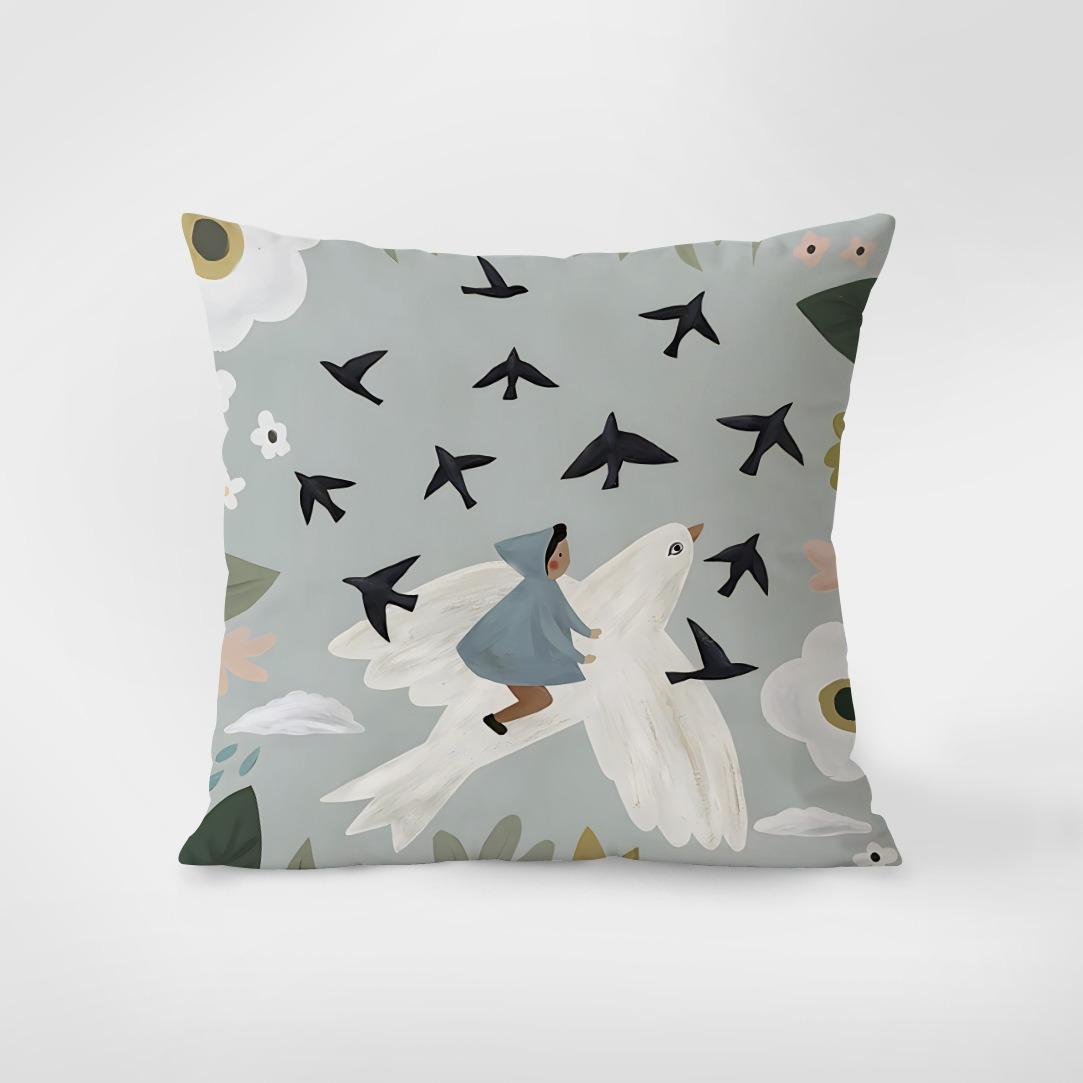 

Простая иллюстрация Узор Декоративная наволочка Гостиная Спальня Квадратная подушка Наволочка 40x40cm