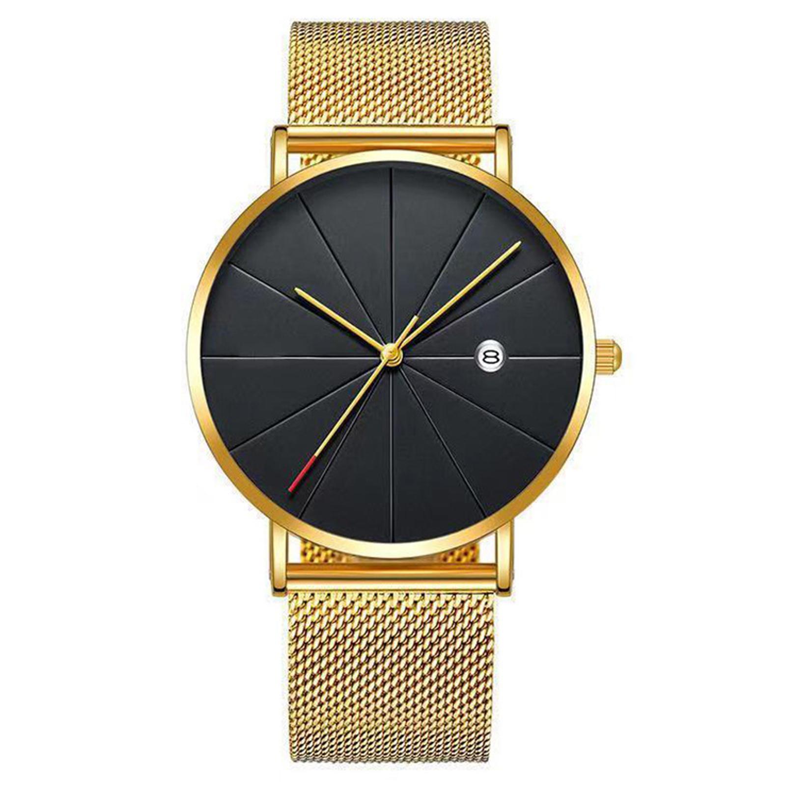 

Men s Luminous Running Alarm Clock Watch One Size