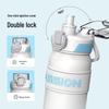 QUANGE Sports Insulated Water Bottle with Straw