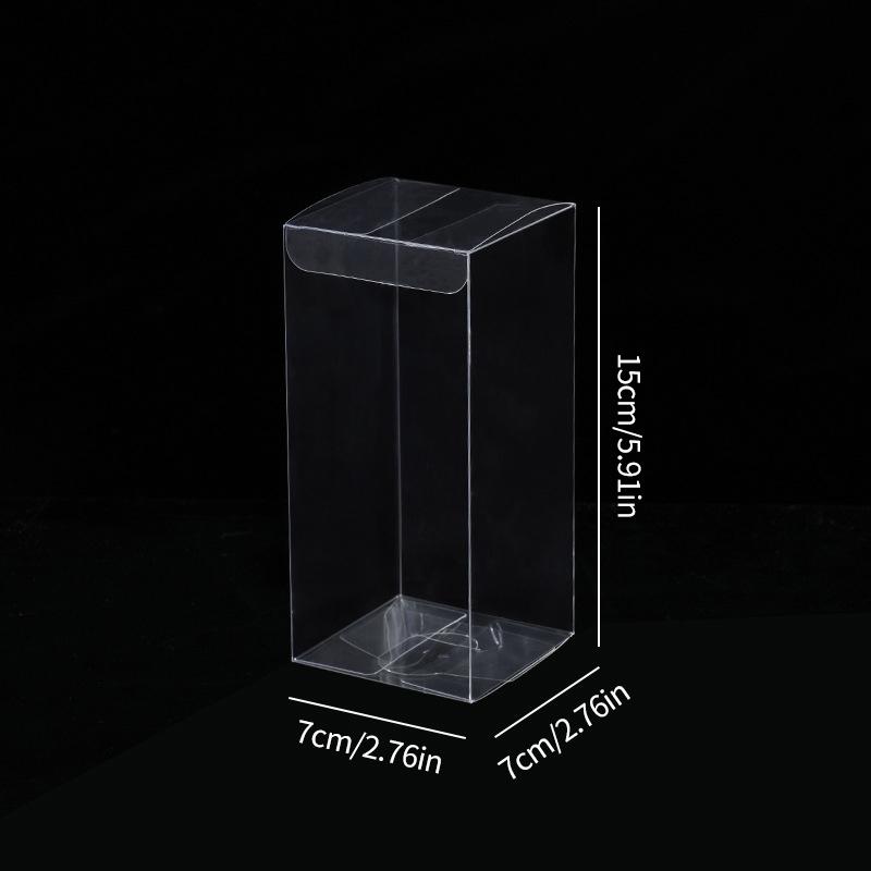 

Прозрачная подарочная коробка Пластиковая мини-коробка для букета цветов Прозрачный ПВХ Коробки для сувениров Упаковочные коробки для конфет и шоколада Товары для вечеринок 5Pcs