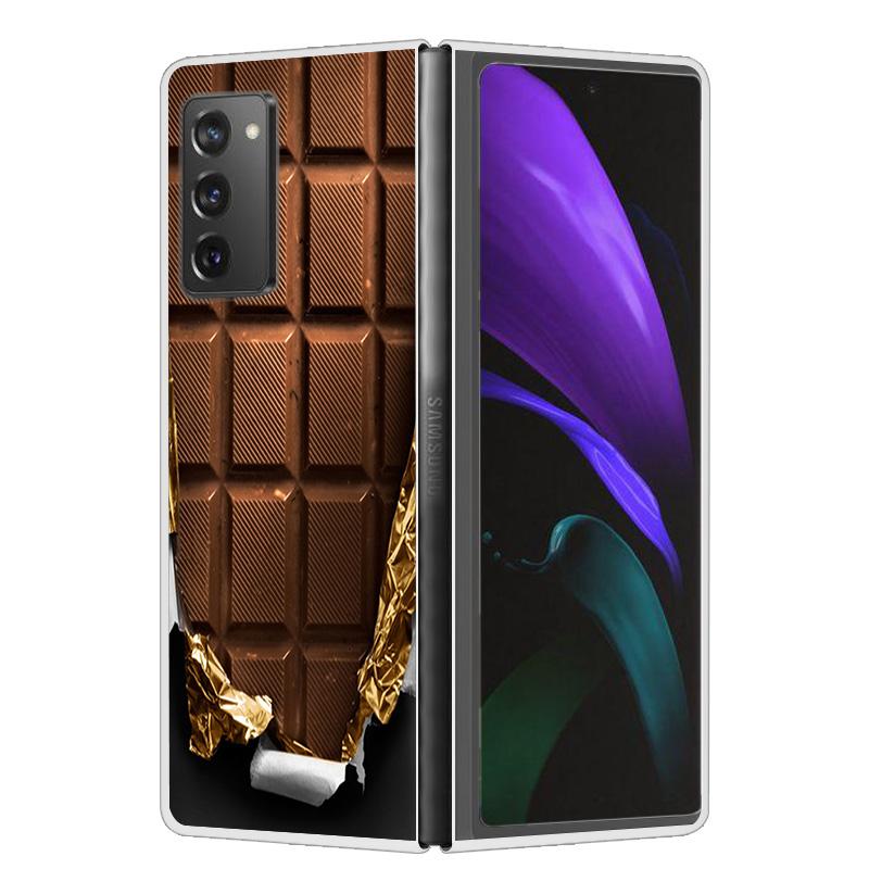 For Samsung Galaxy Z Fold2 Fold4 Fold5 Case Shockproof Hard Plastic PC Back Cover For Samsung Galaxy Z Fold 3 5 4 5G Phone Cases