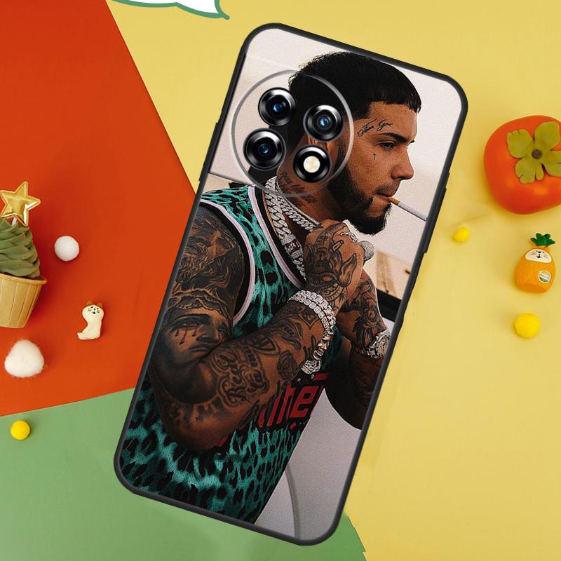 Anuel AA Case For OnePlus 12 11 9 10 Pro 8T 9RT 10T 10R OnePlus Nord 3 2T CE 2 Lite N100 N200 Cover