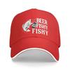 New Beer Fishy Fishy Cap Fashion Casual Baseball Caps Adjustable Hat Hip Hop Summer Unisex Baseball Hats Customizable Polychroma