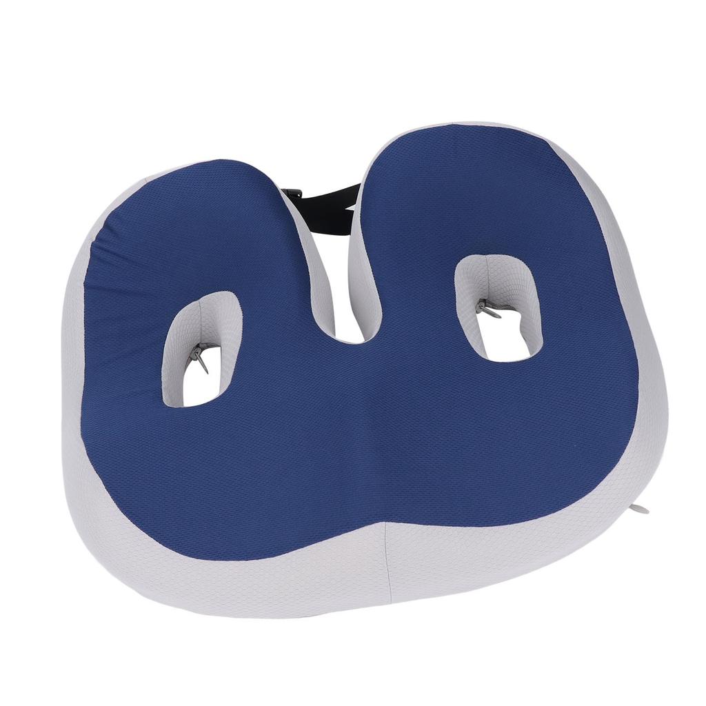 Cuscino di Supporto con Design Cavo Traspirante Allevia Sciatica Larghezza Regolabile Ortopedico Memory
