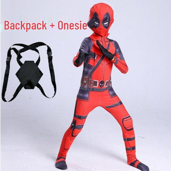 Combinaison Spider Hero Deadpool - Costume Cosplay d'Halloween pour Enfants et Adultes