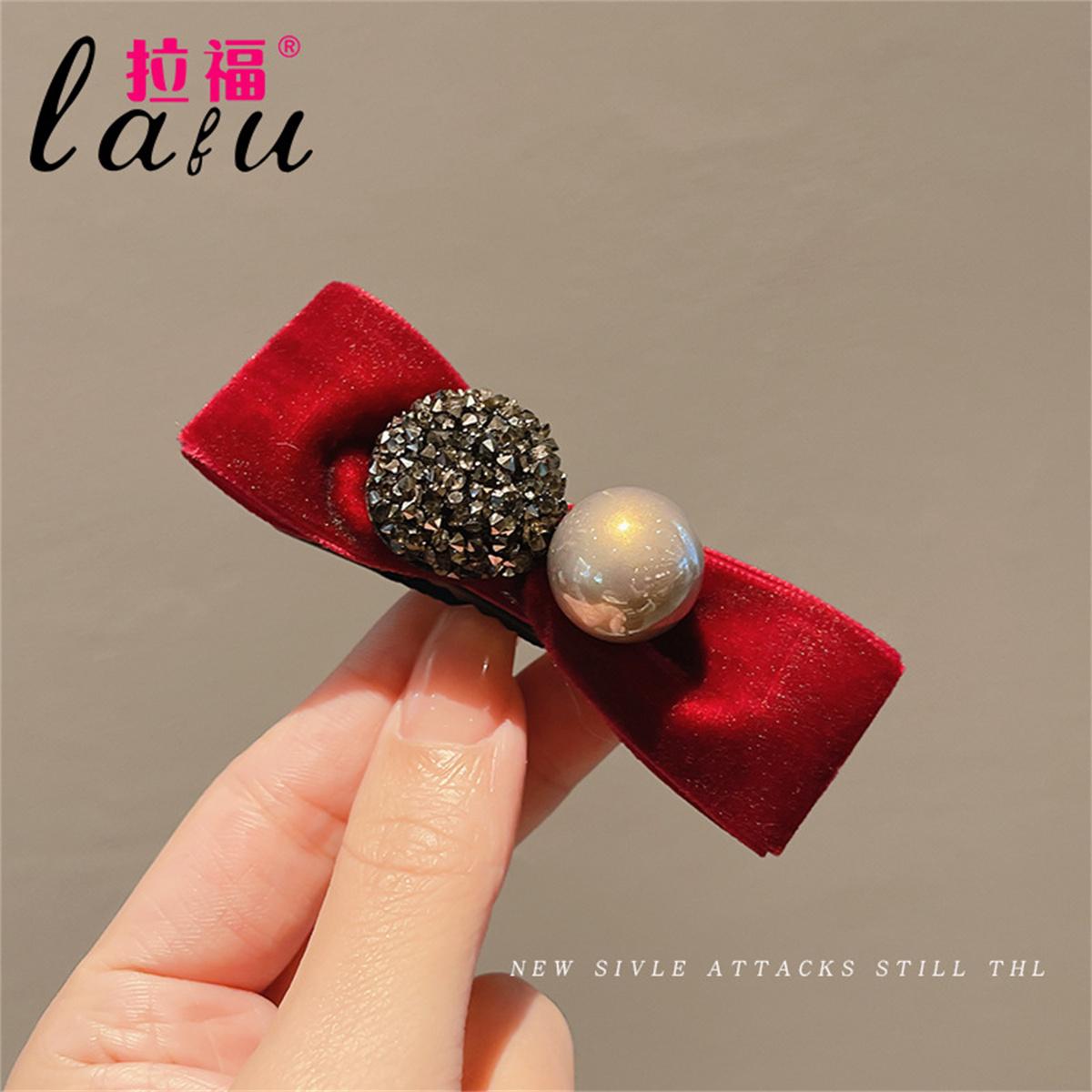 New autumn/winter leopard print chic BB clip, Korean style hair clip, elegant side clip, bangs clip, delicate hair accessory.