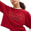 Coach Solid Color Short Sleeve Round Neck T-Shirt Women tops Red CX311-RED